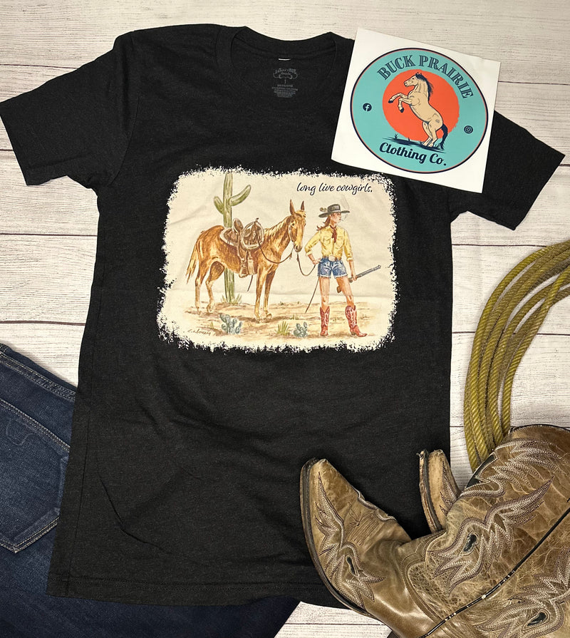 Long Live Cowgirls Tee