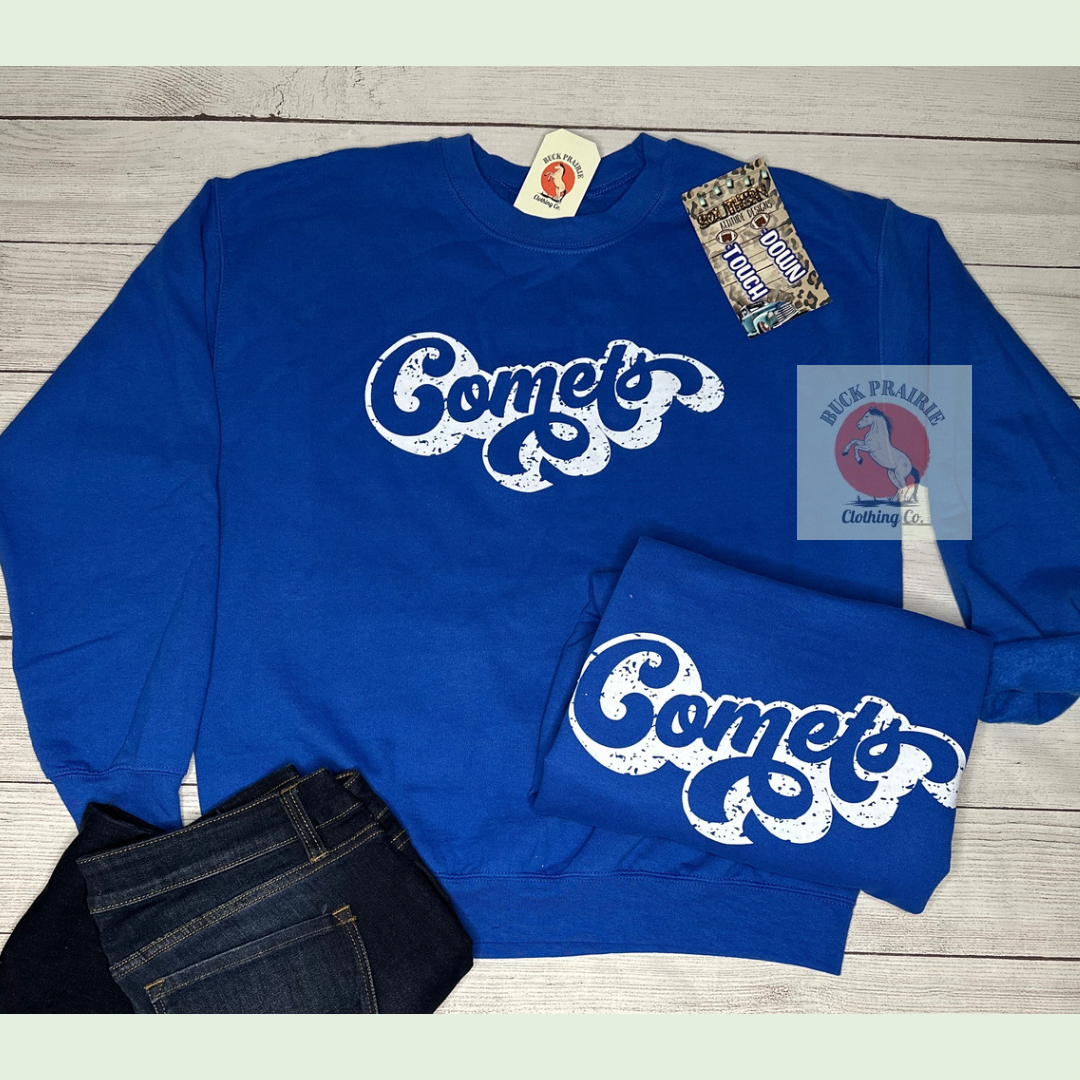 Groovy Comet Crew Neck Sweatshirt