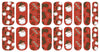 Cowboy Christmas Nail Polish Strips