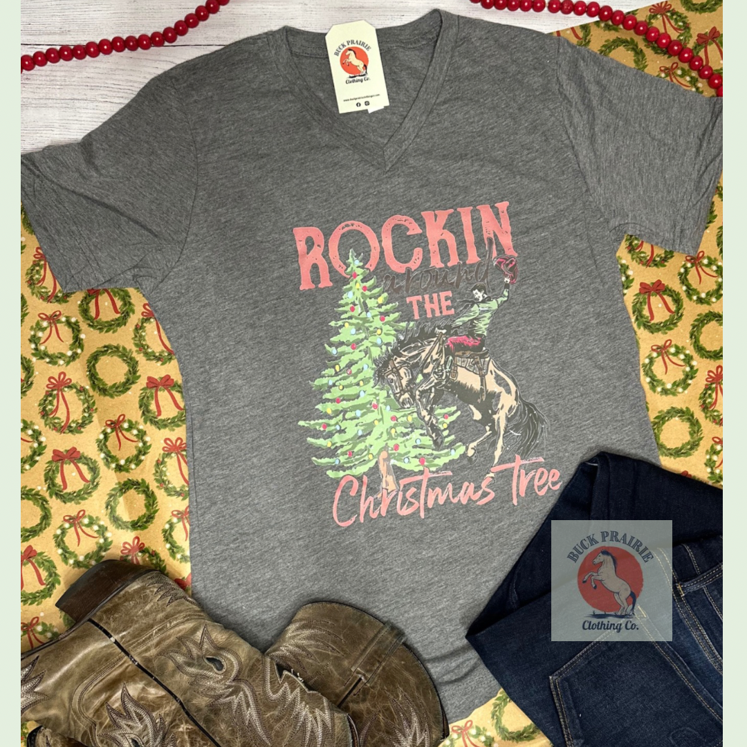 Rocking Around The Christmas Tree | Vneck