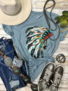 Callie Ann Stelter Watercolor Headdress Tee