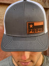 Texas Proud Leather Patch Cap