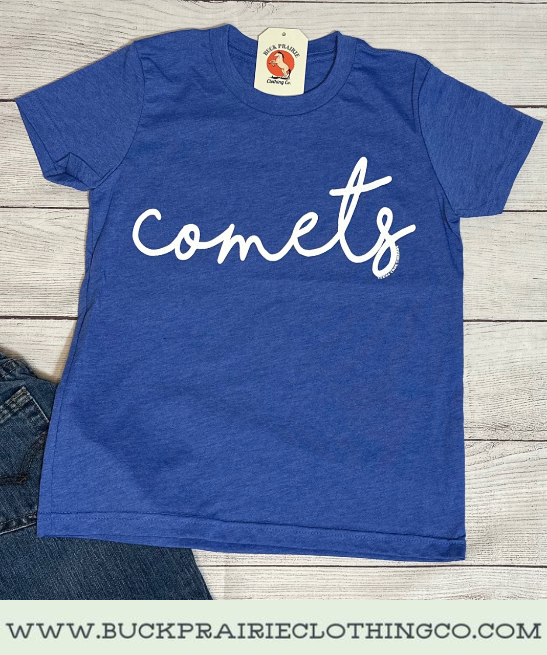 Comets Crew Neck Tee - Youth