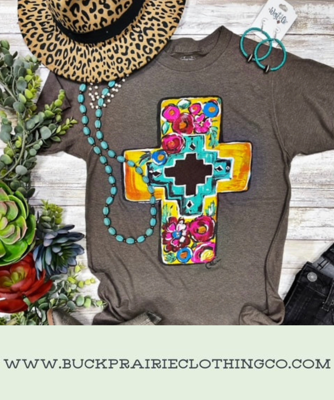 Callie Ann Stelter Floral Cross