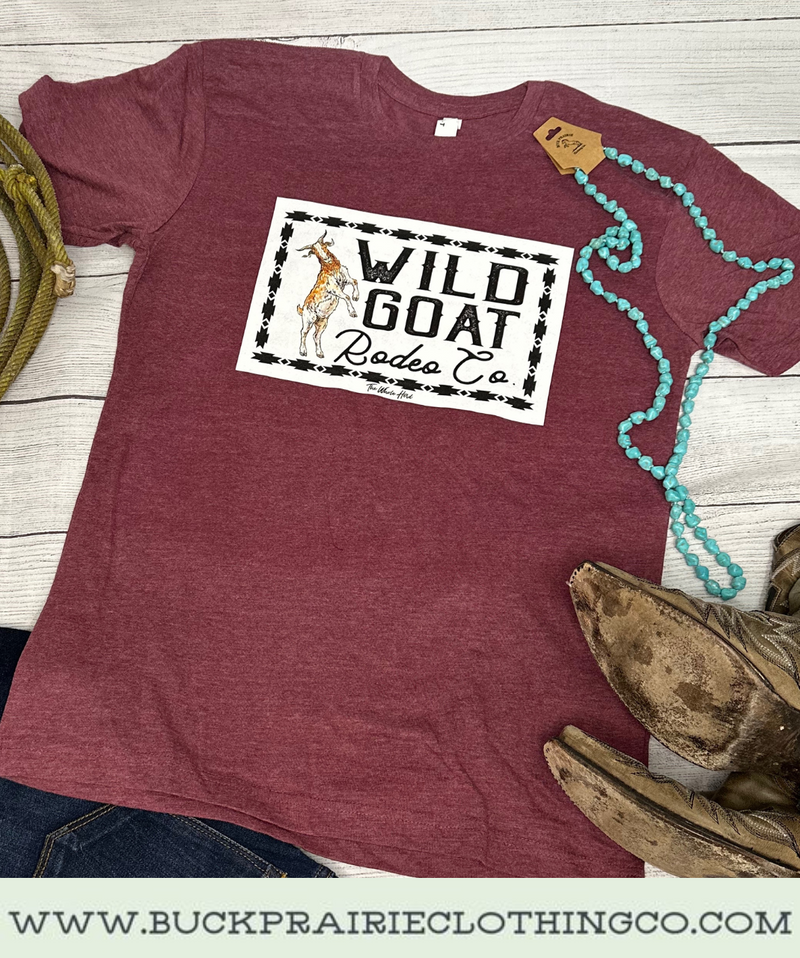 Wild Goat Rodeo Tee - Adult